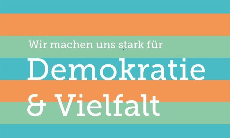 Themenjahr 2025: Demokratie und Vielfalt